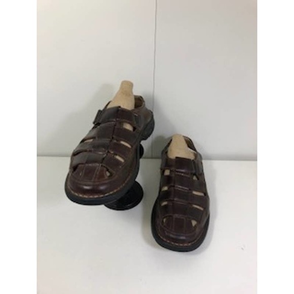 Johnson & Murphy Leather Closed Toe Fisherman Casual Shoes Sandals Brown US 7 M main image 9